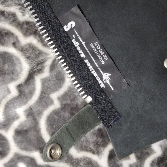 Leather Legs Black Leather Half Chaps Size Small Like New - Picture 8 of 11